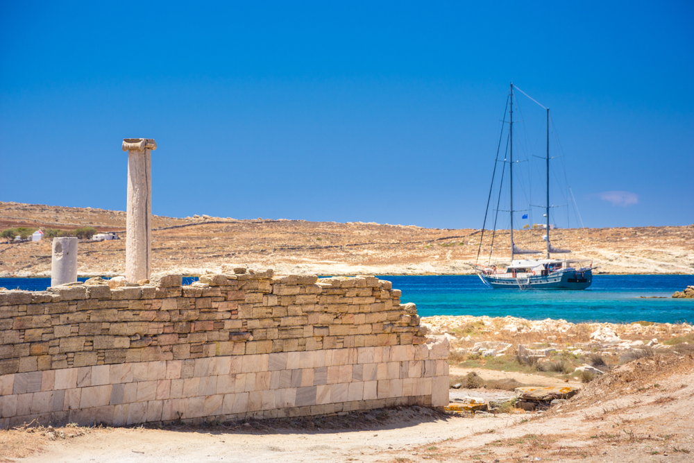 Delos, Island, Cyclades, Greece, Ancient, Sightseeing